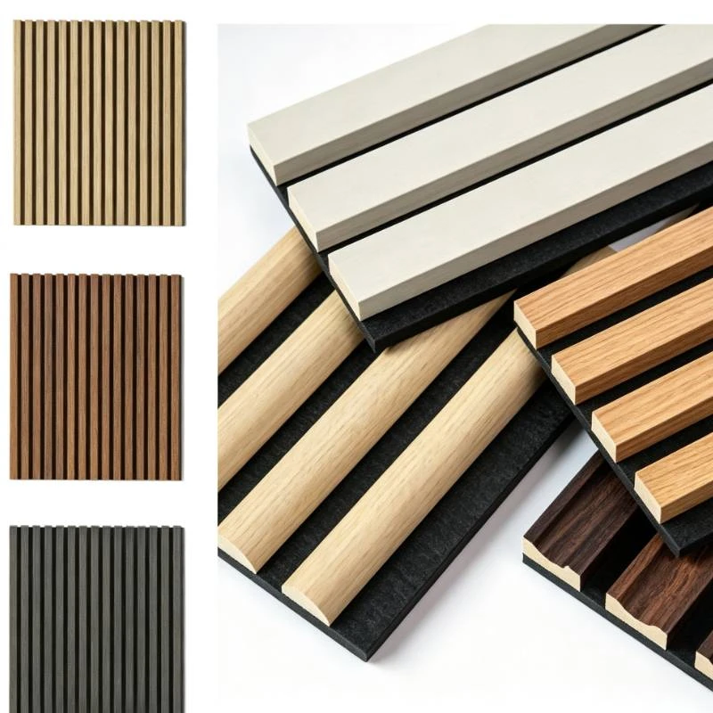 Panel fonoabsorbente de madera